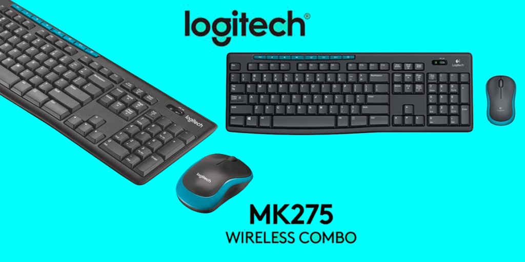 Logitech MK275 USB Wireless Keyboard and Mouse Set - Destiny Infotech